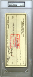 Pete Rozelle Autographed 3.5x8.5 Check NFL Commissioner PSA/DNA #83933928