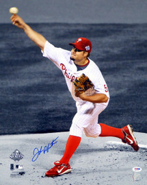 Joe Blanton Autographed 16x20 Photo Philadelphia Phillies PSA/DNA Stock #16827