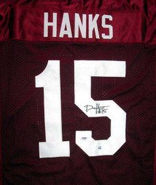 Alabama Crimson Tide Darius Hanks Autographed Red Jersey PSA/DNA RookieGraph Stock #29383