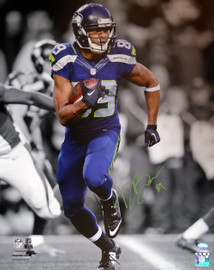 Doug Baldwin Autographed 16x20 Photo Seattle Seahawks In Green MCS Holo Stock #104872