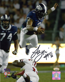 Trevone Boykin Autographed TCU Horned Frogs 8x10 Photo MCS Holo Stock #107985