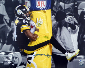 Antonio Brown Autographed 16x20 Photo Pittsburgh Steelers Beckett BAS Stock #121853