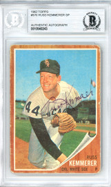 Jesse Jefferson Autographed 1976 Topps Card #47 Chicago White Sox Beckett  BAS #10211362 - Mill Creek Sports