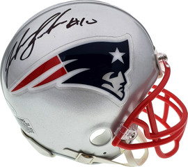 Josh Gordon Autographed New England Patriots Mini Helmet Beckett BAS Stock #139557