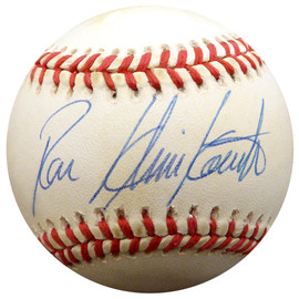 Ron Klimkowski Autographed Official AL Baseball New York Yankees Beckett BAS #F29291