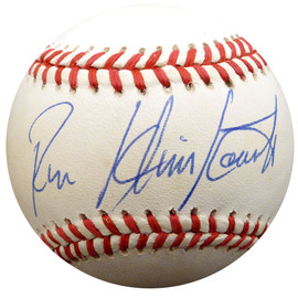 Ron Klimkowski Autographed Official AL Baseball New York Yankees Beckett BAS #F29295