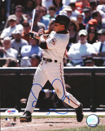 Dan Uggla Autographed 8x10 Photo Florida Marlins PSA/DNA #Q97120