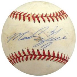 Mac Suzuki Autographed Official AL Baseball Seattle Mariners, Kansas City Royals Beckett BAS #H10770