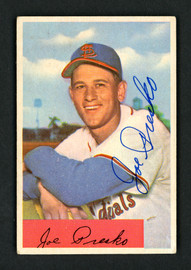 Joe Presko Autographed 1954 Bowman Card #190 St. Louis Cardinals SKU #156963