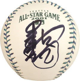 Ichiro Suzuki Autographed Official 2001 All Star Baseball Seattle Mariners Signed In Kanji #/51 IS Holo Stock #159817
