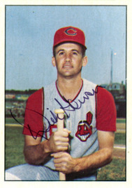 Dick Howser Autographed 1979 TCMA Card #233 Cleveland Indians SKU #164517