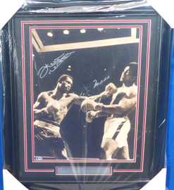 Muhammad Ali & Ken Norton Autographed Framed 16x20 Photo Beckett BAS #A53365