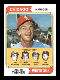 Alex "Al" Monchak Autographed 1974 Topps Card #221 Chicago White Sox Coach SKU #167114