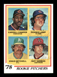 Dennis Lamp & Roy Thomas Autographed 1978 Topps Rookie Card #711 SKU #167832