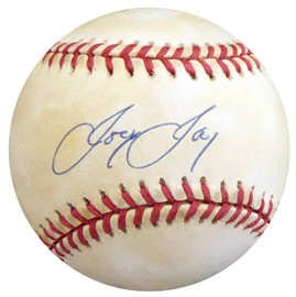 Joe Jay Autographed Official NL Baseball Cincinnati Reds Beckett BAS #S78458