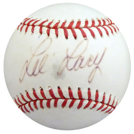 Lee Lacy Autographed Official NL Baseball Los Angeles Dodgers, Pittsburgh Pirates Beckett BAS #S78453