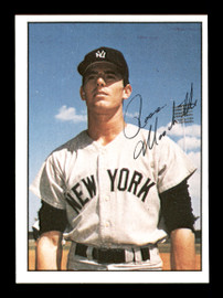 Ross Moschitto Autographed 1981 TCMA Card #441 New York Yankees SKU #171839