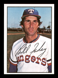 Bill Fahey Autographed 1978 SSPC Card #97 Texas Rangers SKU #172294