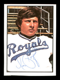 Whitey Herzog Autographed 1975 SSPC Card #185 Kansas City Royals