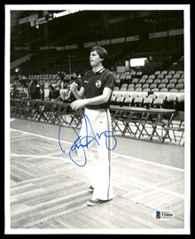 Danny Ange Autographed 8x10 Photo Boston Celtics Vintage Beckett BAS #T29050