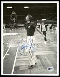 Danny Ange Autographed 8x10 Photo Boston Celtics Vintage Beckett BAS #T29054