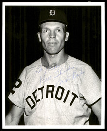Mike Roarke Autographed 8x10 Photo Detroit Tigers "To Mike, Best Wishes" Vintage SKU #175814