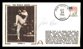 Jim Rice Autographed First Day Cover Boston Red Sox 1986 World Series SKU #177083