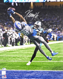 Kenny Golladay Autographed 16x20 Photo Detroit Lions Beckett BAS Stock #177656