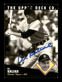 Al Kaline Autographed 1994 Upper Deck Heroes Card #98 Detroit Tigers SKU #178425