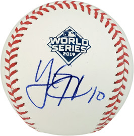 CJ Abrams Autographed Official MLB Baseball Washington Nationals MLB Holo  Stock #199347 - Mill Creek Sports