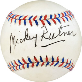 Mickey Rutner Autographed Official 1996 All-Star MLB Baseball Philadelphia A's PSA/DNA #C64107