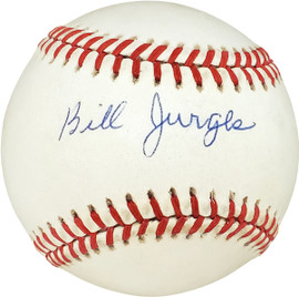 Bill Jurges Autographed Official NL Baseball Chicago Cubs, New York Giants PSA/DNA #F65258