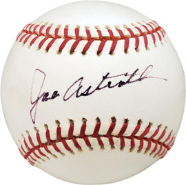 Joe Astroth Autographed Official AL Baseball Philadelphia A's Beckett BAS #V68070