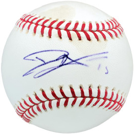 Dan Haren Autographed Official MLB Baseball Chicago Cubs, Arizona Diamondbacks Beckett BAS #V62276