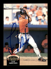 Shawn Green Autographed 1993 Bowman Card #27 Toronto Blue Jays SKU #183835  - Mill Creek Sports