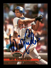 Wil Cordero Autographed 1993 Stadium Club Card #361 Montreal Expos SKU #183884