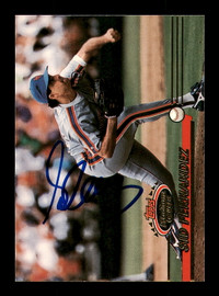 Sid Fernandez Autographed 1993 Stadium Club Card #351 New York Mets SKU #183886