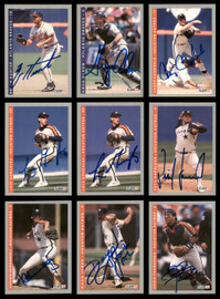 1993 Fleer Baseball Autographed Cards Lot Of 43 SKU #185543