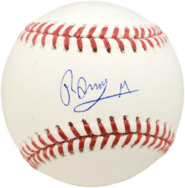 Ronny Mauricio Autographed Official MLB Baseball New York Mets BAS Stock #186808
