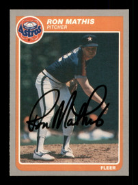 Kelly Gruber & Randy O'Neal Autographed 1985 Fleer Rookie Card #645 SK — RSA