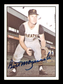 Bill Mazeroski Autographed 1978 TCMA The 1960's Card #62 Pittsburgh Pirates SKU #189188