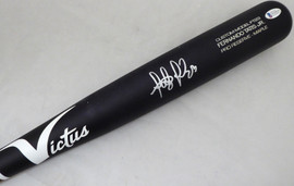 Fernando Tatis Jr. Autographed Black Victus Game Model Bat San Diego Padres Beckett BAS Stock #189444
