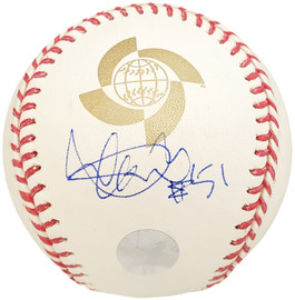 Ichiro Suzuki Autographed Official 2009 WBC Baseball Seattle Mariners "#51" IS Holo Stock #189809