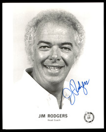 Jim "Jimmy" Rodgers Autographed Team Issued 8x10 Photo Boston Celtics SKU #190644