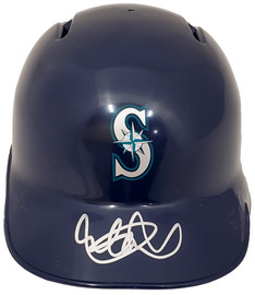 Ichiro Suzuki Autographed Seattle Mariners Batting Mini Helmet IS Holo Stock #190510