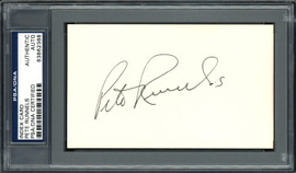 Pete Runnels Autographed 3x5 Index Card Boston Red Sox PSA/DNA #83862388