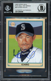 Ichiro Suzuki Autographed 2003 Upper Deck Play Ball 1941 Mini Card