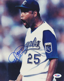 Jose Lima Autographed 8x10 Photo Kansas City Royals PSA/DNA #S39285