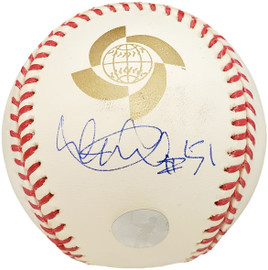 Ichiro Suzuki Autographed Official 2009 WBC Baseball Japan "#51" IS Holo SKU #192286