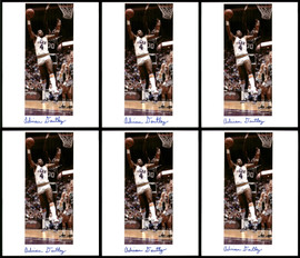 Adrian Dantley Autographed 8.5x11 Photo 12 Count Lot Utah Jazz SKU #194019